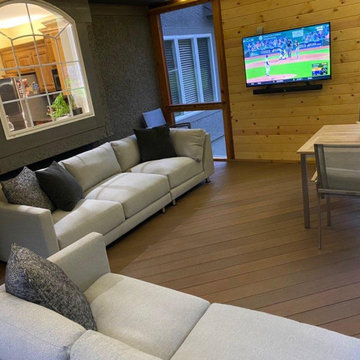 Olathe Kansas Screened Porch & Deck Design