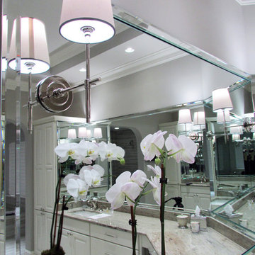 Elegant Southern Contemporary Master Bathroom Remodel
