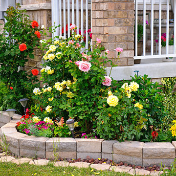 Paver Landscaping Design at Suwanee Georgia