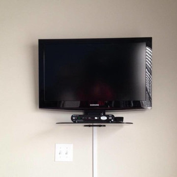 Interior TV Mounting