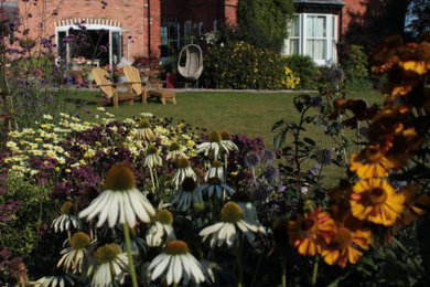Design ideas for a contemporary garden in Cheshire.