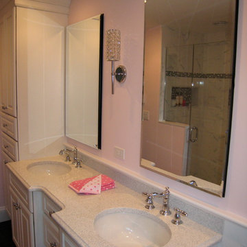 a girlie bathroom