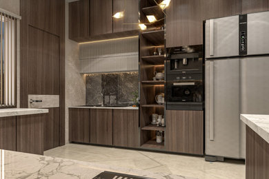 Kitchen - modern kitchen idea in Delhi