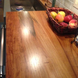 DeVos Woodworking Spalted Pecan Countertops - Kitchen Countertops