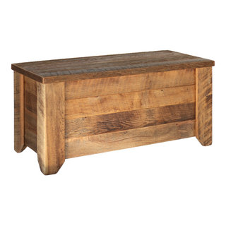 Blanket Chest, Storage Bench - Rustic - Accent And Storage Benches - by  Grindstone Design | Houzz