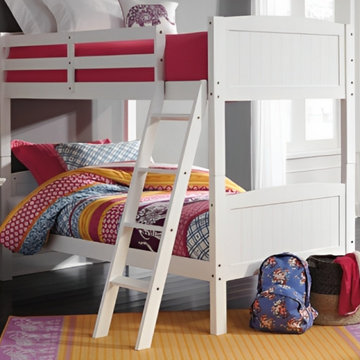 Twin over twin bunk kids bed