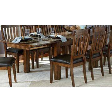 A-America Mariposa Double Butterfly Leg Table, Rustic Whiskey MRPRW6200