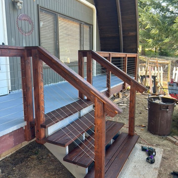 Waterproof deck and stairs