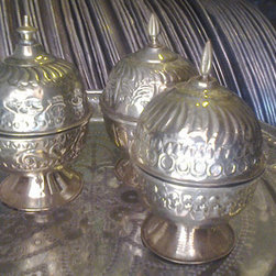 moroccan german silver boxes - Home Decor