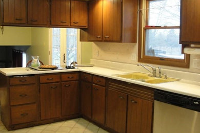 Outdated Kitchen brought into the 21st Century
