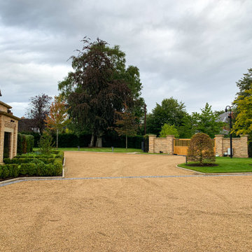 Driveway and front garden