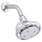 Kohler - Kohler Flipside 1.75GPM Multifunction Showerhead - With a fun, innovative design and four different spray types, Flipside delivers a unique and indulgent showering experience. This Flipside multifunction showerhead features an elegant, versatile style and advanced ergonomics for easy operation. By flipping the sprayhead on its axis, you can seamlessly switch between four distinct spray types: an enveloping coverage spray, a dense and soft spray, an exhilarating circular spray, or a targeted massage spray.