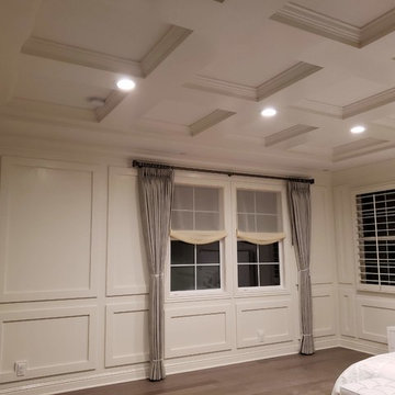 Custom 23' High Entry, Loft & Master Coffered Ceilings, Wainscoting Yale Enclave