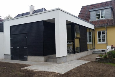 Photo of a contemporary home in Aalborg.