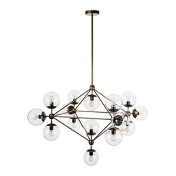 Hodge Pendant Lamp | Brass - Pendant Lighting