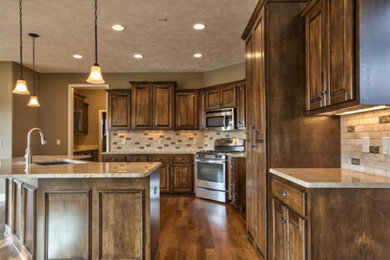 Example of a kitchen design in Omaha