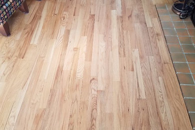 Natural Oak Strip Hardwood Flooring