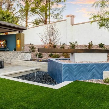 Eternal Reflection — Modern Outdoor Sanctuary by Quality Pros