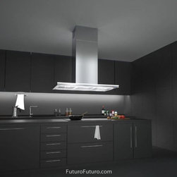 36&Prime; Streamline Island Range Hood - Range Hoods And Vents