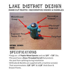 Sierra Series Cabinet Knob/Handle - Cabinet And Drawer Knobs