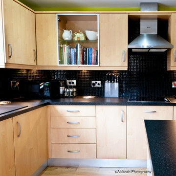 Three rooms combine in modern family home