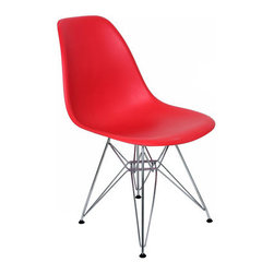 Eiffel-Style Slope Chair-Red - Products