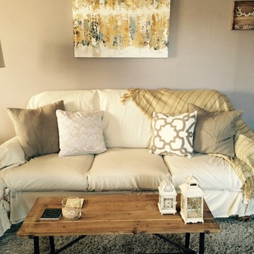 Rustic Shabby Chic Living Room