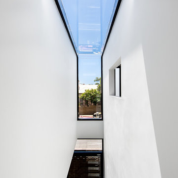 Stairwell Waterfall Window