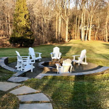 Inviting Backyard Space in Great Falls, Virginia