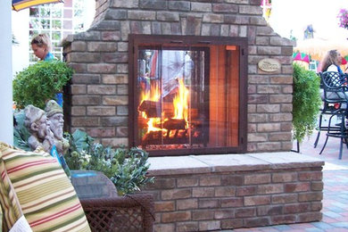 Example of a classic patio design in Other