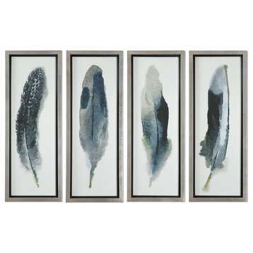 Uttermost Feathered Beauty Prints Set Of 4 41554