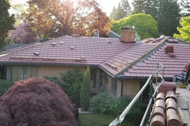 Traditional exterior home idea in Portland