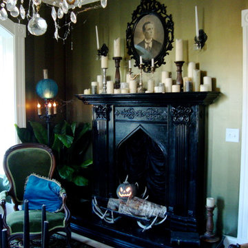 Inside Our Victorian Halloween House