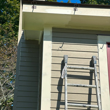 Exterior panting.