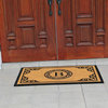 A1HC Hand Crafted by Artisans Geneva Monogrammed Entry Doormat, 30"x48", B