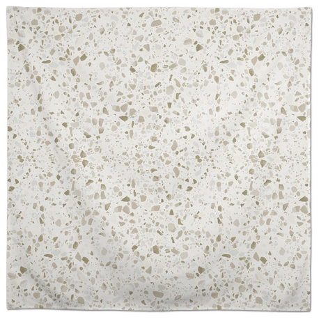 Tan Terrazzo 2 58x58 Tablecloth