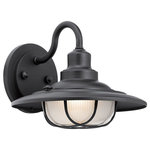 Kichler Lighting - Kichler Lighting 49691BKT Harvest Ridge - One Light Medium Outdoor Wall Mount - Ul>Rustic Inspirations   *UL: Suitable for wet locations Energy Star Qualified: n/a ADA Certified: n/a  *Number of Lights: 1-*Wattage:75w Incandescent bulb(s) *Bulb Included:No *Bulb Type:Incandescent *Finish Type:Textured Black