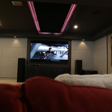 Quentin Tarantino Inspired Lower Level Lounge