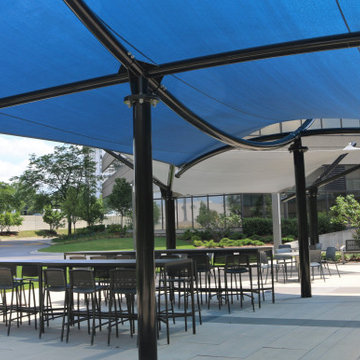 Shade Sails At Chicago Business Center