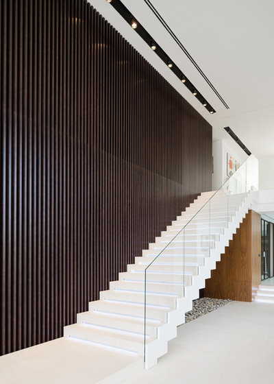 Contemporain Escalier by Архитектурное бюро SL*project