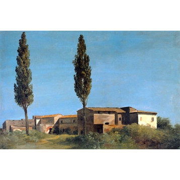 Pierre-Henri De Valenciennes Farm-buildings at the Villa Farnese Wall Decal