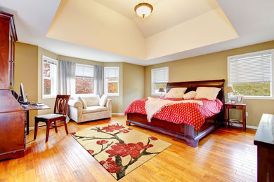 Inspiration for an eclectic bedroom remodel in Richmond