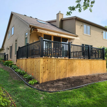 Stone Oak Cedar Deck