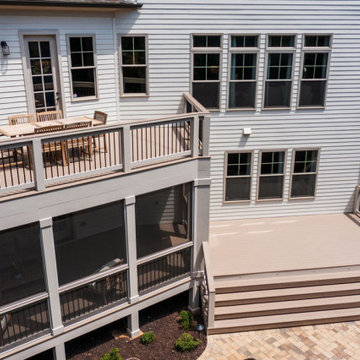 Upper Deck over Screened Porch