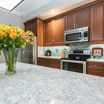 Sleek & Stylish Penthouse Flooring & Kitchen