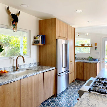 Mid Century Kitchen // AFTER