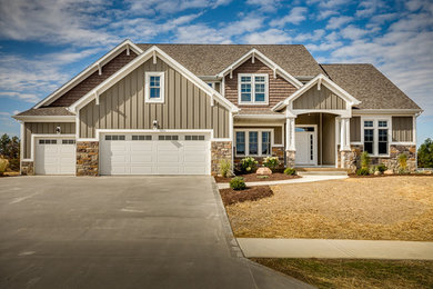 Craftsman exterior home idea in Other