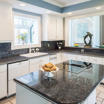 Blue Pearl Granite Kitchen