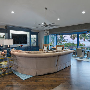 Sewall's Point Waterfront Living Room