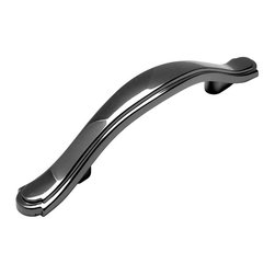 Cosmas - Cosmas 9009BN Black Nickel Twist Cabinet Pull - Cabinet And Drawer Handle Pulls